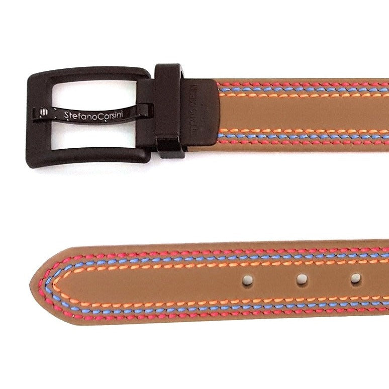 Cintura uomo Cuoio Evolution Belt Fluo