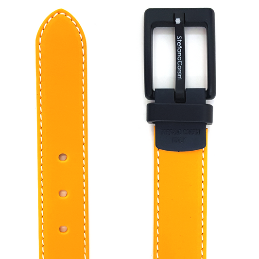 Cintura uomo Giallo Ocra Evolution Belt Basic